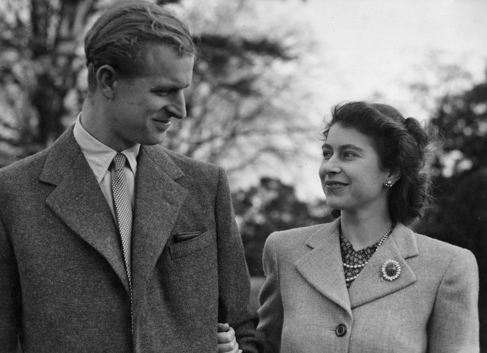 1947: Royal honeymoon
